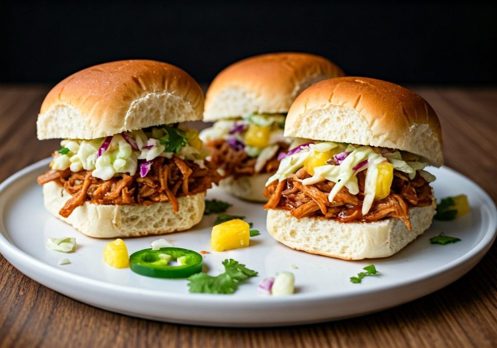 BBQ pulled pork sliders